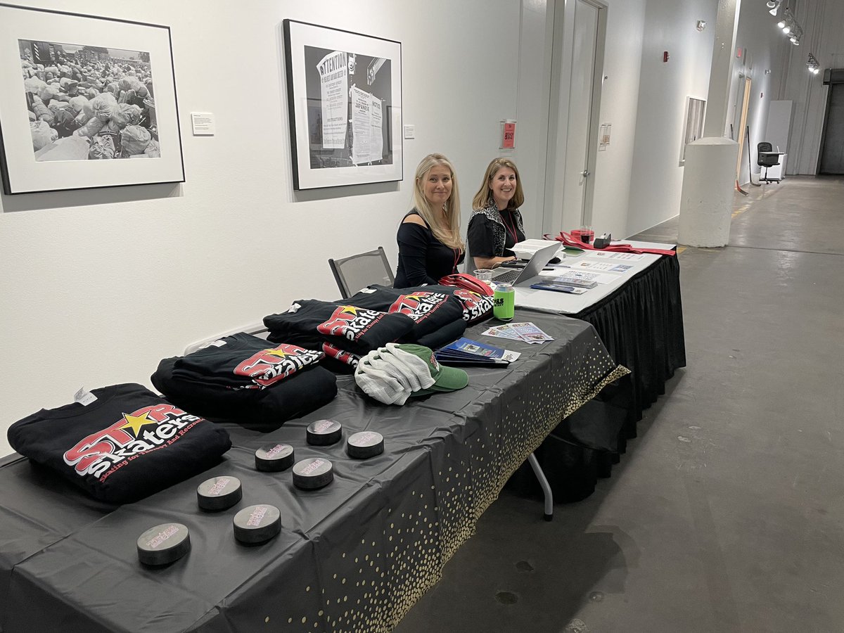 STARskaters's tweet photo. Can’t thank everyone enough who came out and supported StarSkaters and the arts at Silver Street Studios last night. Special thanks to Wilkie, Scott, Lynda, Kenny Stainton and his band the Red Card and all the wonderful volunteers who made it happen. And thanks Jim! https://t.co/Nbmlaxyshg