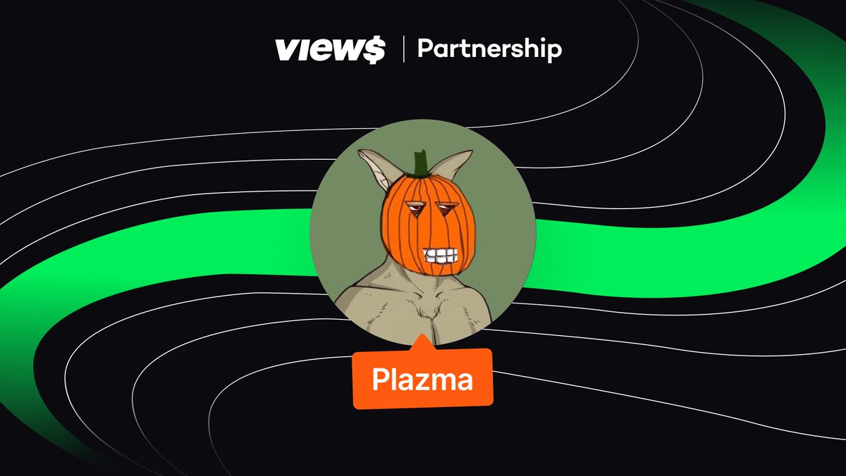 Plazma 🤝 Views 

Welcome to the Views ecosystem, @PlazmaNGP.