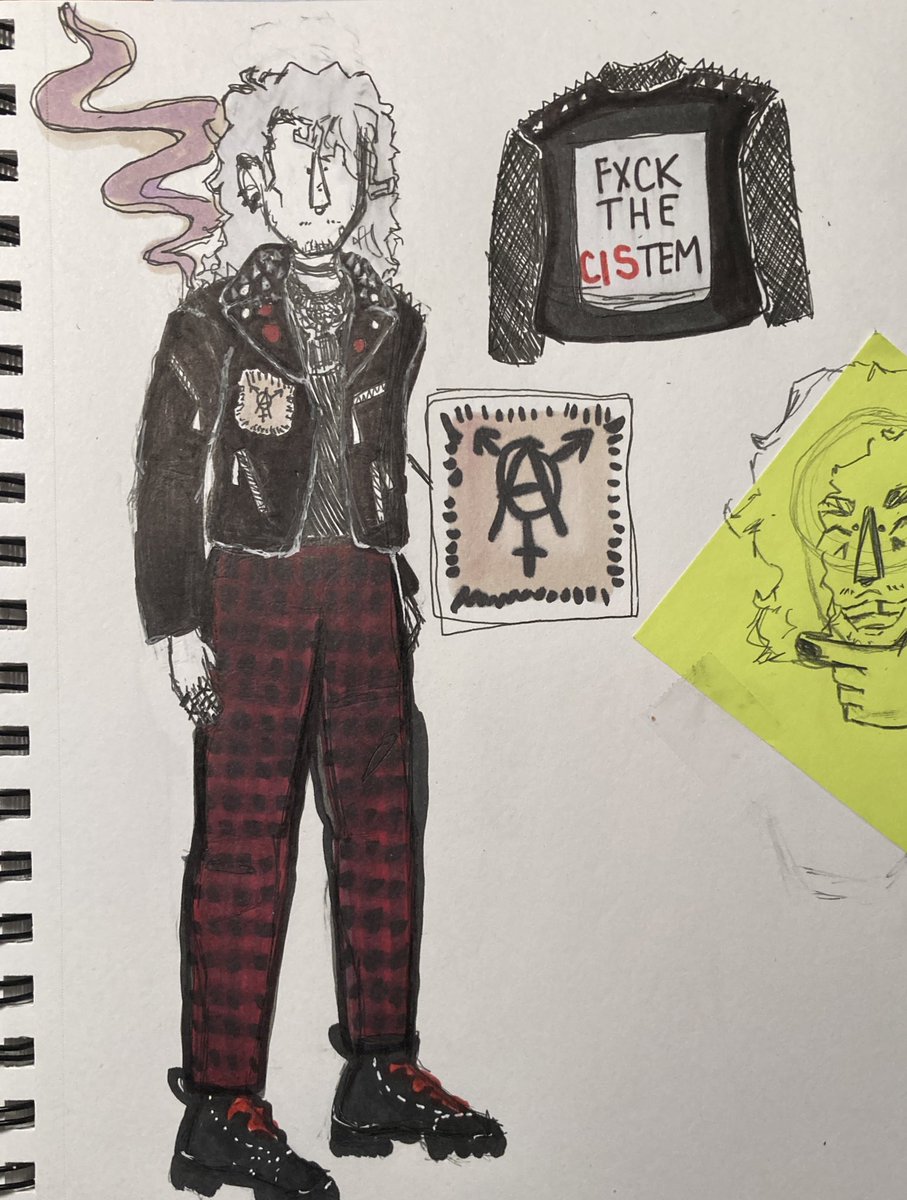 barclaywrites's tweet image. hawke costume study for costume design ^-^ #tkob