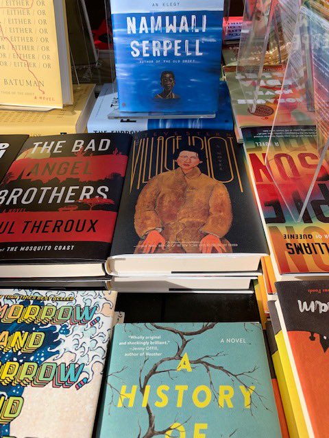 Final stop: @Center4Fiction, where it was great to see @melvillehouse titles on display …