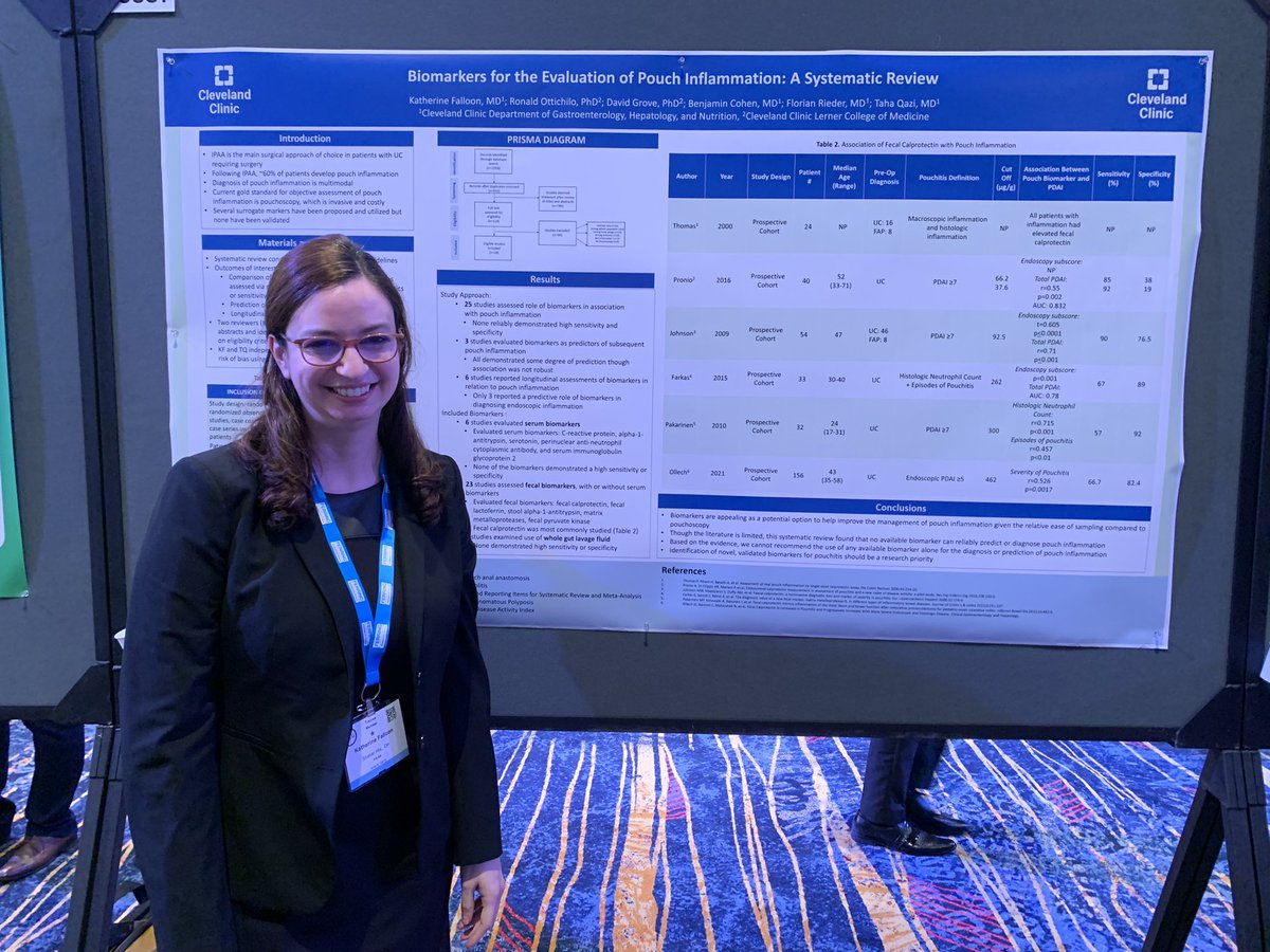 Jean-Paul Achkar (@jpachkarmd) on Twitter photo IBD fellow <a href="/KatieFalloonMD/">Katie Falloon</a> presenting systematic review on diagnosing pouch inflammation ➡️ although literature is limited, systematic review found that no available biomarker can reliably predict or diagnose pouch inflammation. #ACG2022 <a href="/MRegueiroMD/">Miguel Regueiro</a> <a href="/tqaziMD/">Taha Qazi</a> <a href="/IBD_FloMD/">Florian Rieder</a> <a href="/IBDBen/">Benjamin Cohen MD MAS</a> IBD fellow <a href="/KatieFalloonMD/">Katie Falloon</a> presenting systematic review on diagnosing pouch inflammation ➡️ although literature is limited, systematic review found that no available biomarker can reliably predict or diagnose pouch inflammation. #ACG2022 <a href="/MRegueiroMD/">Miguel Regueiro</a> <a href="/tqaziMD/">Taha Qazi</a> <a href="/IBD_FloMD/">Florian Rieder</a> <a href="/IBDBen/">Benjamin Cohen MD MAS</a>