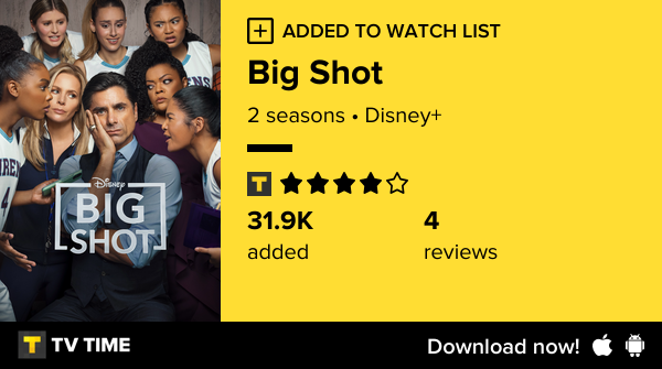 I've just started following Big Shot tvtime.com/r/1N3mn #tvtime