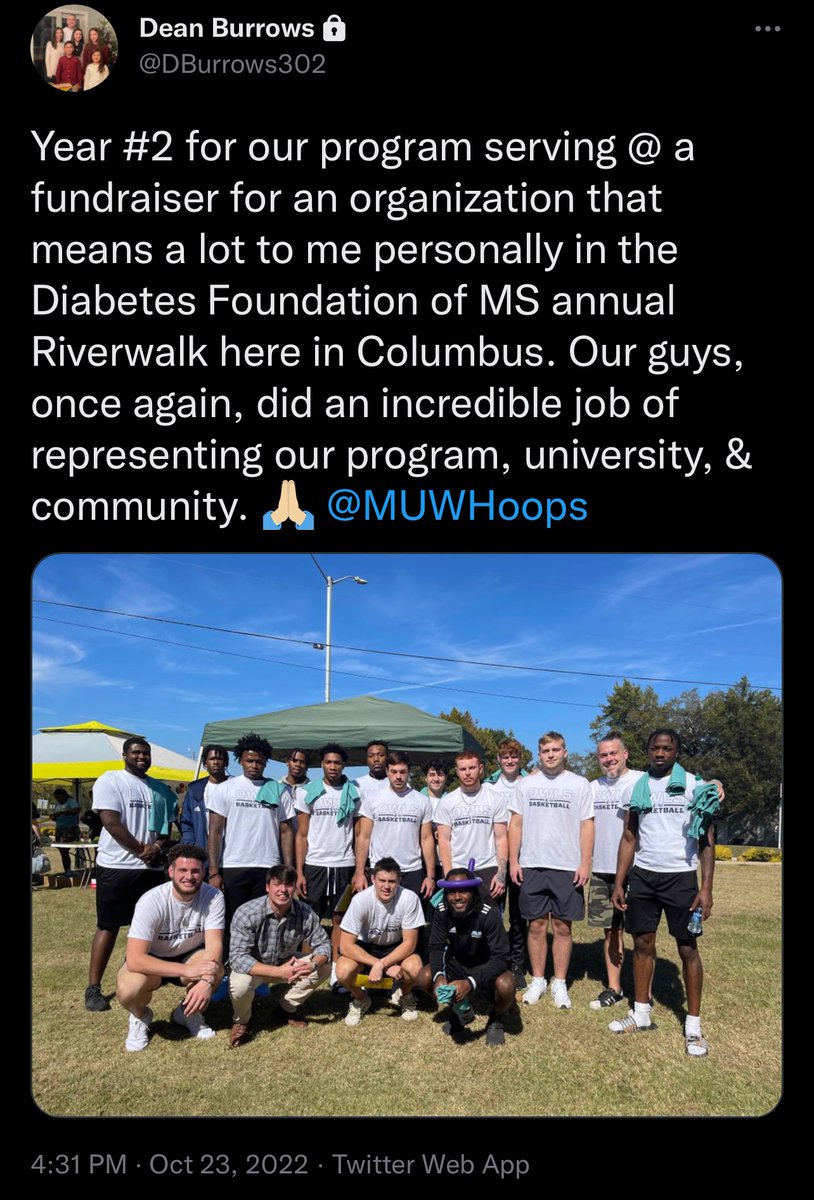 MUWHoops's tweet photo. Servanthood: When you love, you serve, &amp; when you serve, you sacrifice. Service requires a sacrifice of something.  (Whether it’s time, energy, money, love, effort, or focus, serving others always costs you something, but with service &amp; sacrifice, you gain so much more.) #INFE https://t.co/8Hy3JsTHnL