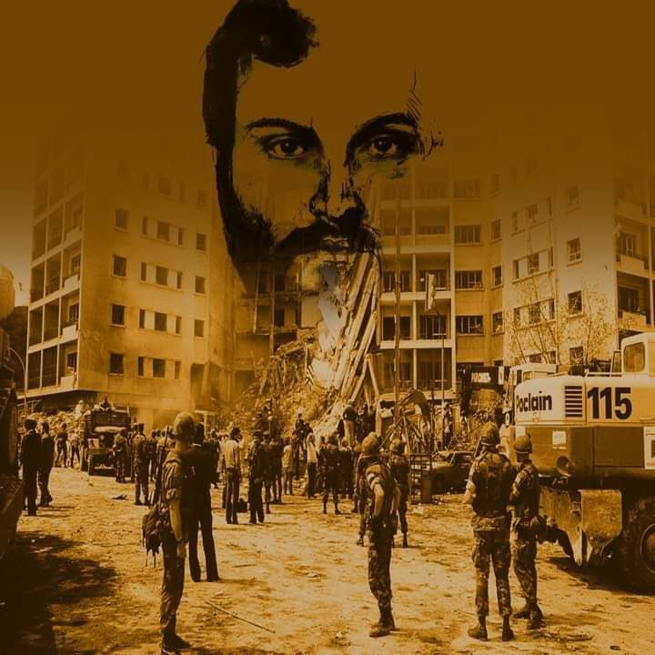 يَوم هَزّ العمَاد نُخبَتهم،
و دمَر قُوتَهم، يومَ دَاس بنَعلهِ علىٰ جُثثِ قَتلاهَم و مَزقَ بِزّة المَارينز..