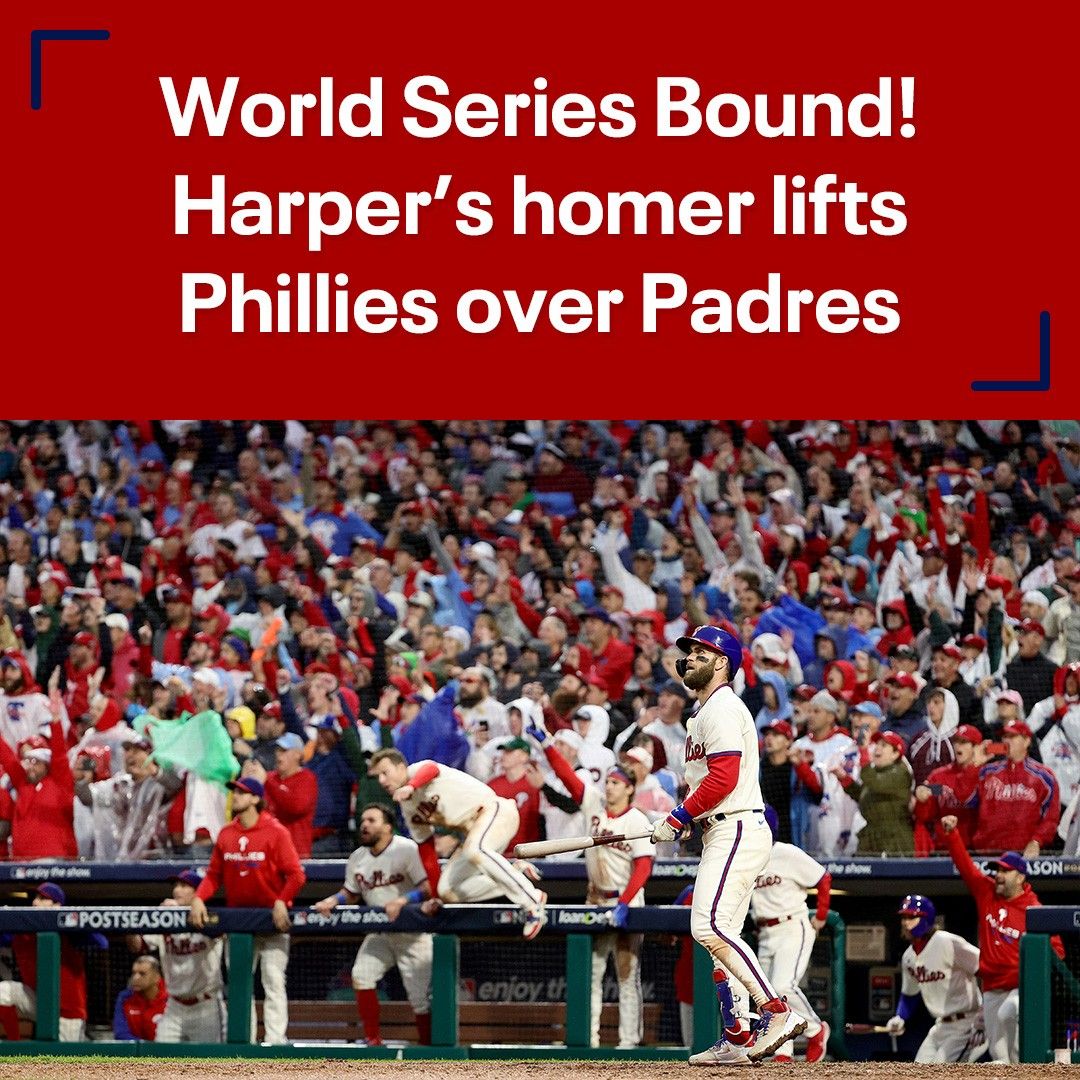 Philadelphia Phillies on X: NLCS BOUND. SAID. #REDOCTOBER https