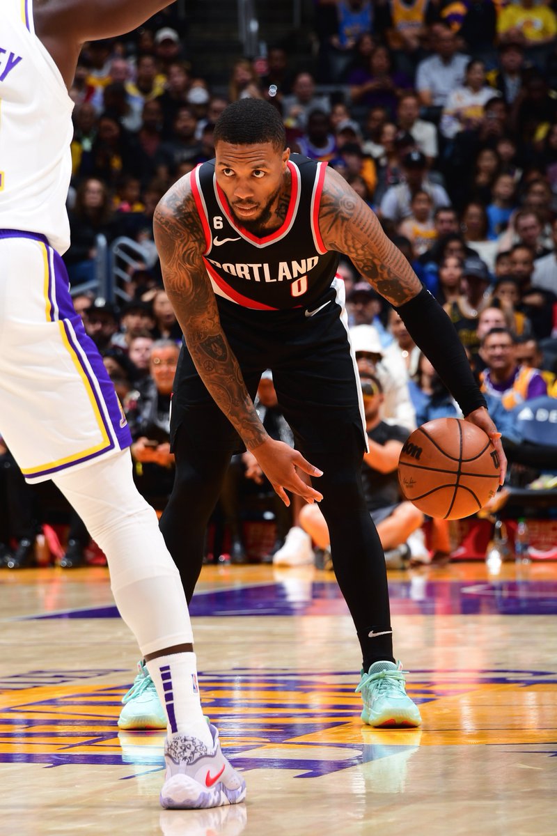 NBA's tweet image. - Back-to-back 41 point games
- 3-0 @trailblazers
- A go-ahead 3 with seconds remaining

What a start to the season for Damian Lillard.