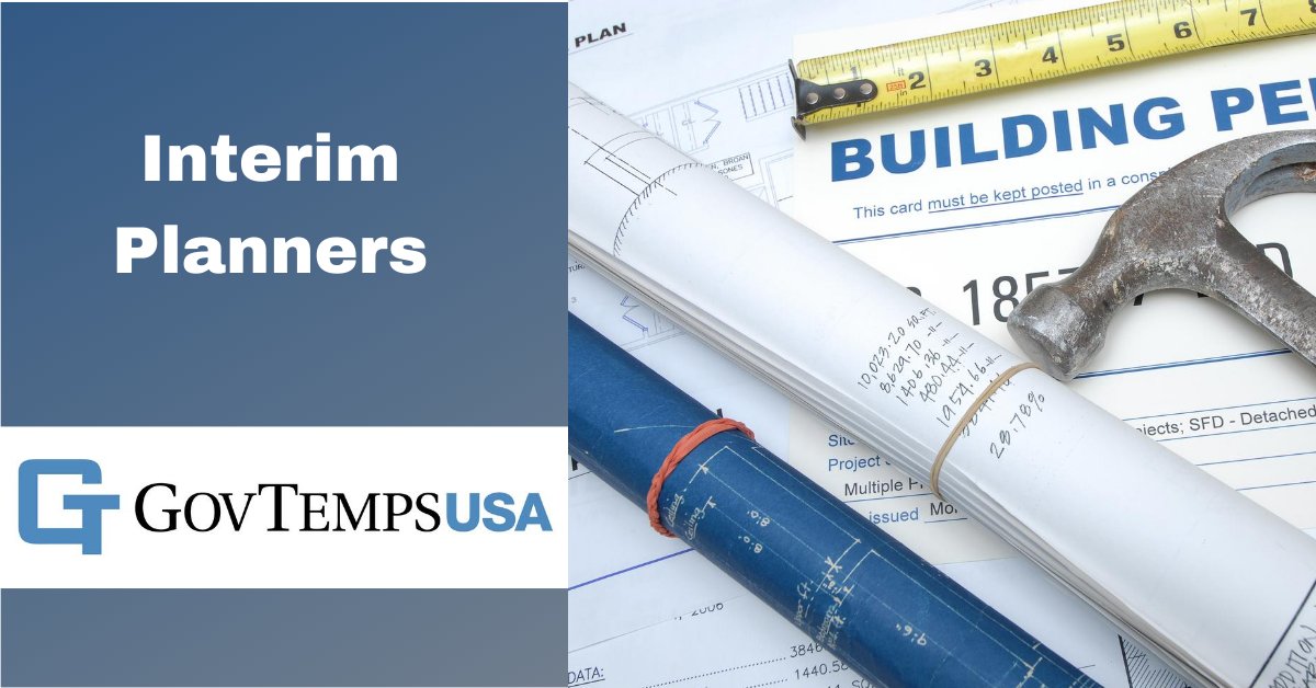 GovTempsUSA's tweet photo. GovTemps - Planners. Apply Today at https://t.co/lmjD1IJ29F @GovTempsUSA #localgov #govjobs #govhr #planning #development https://t.co/cLK3vmtHFL