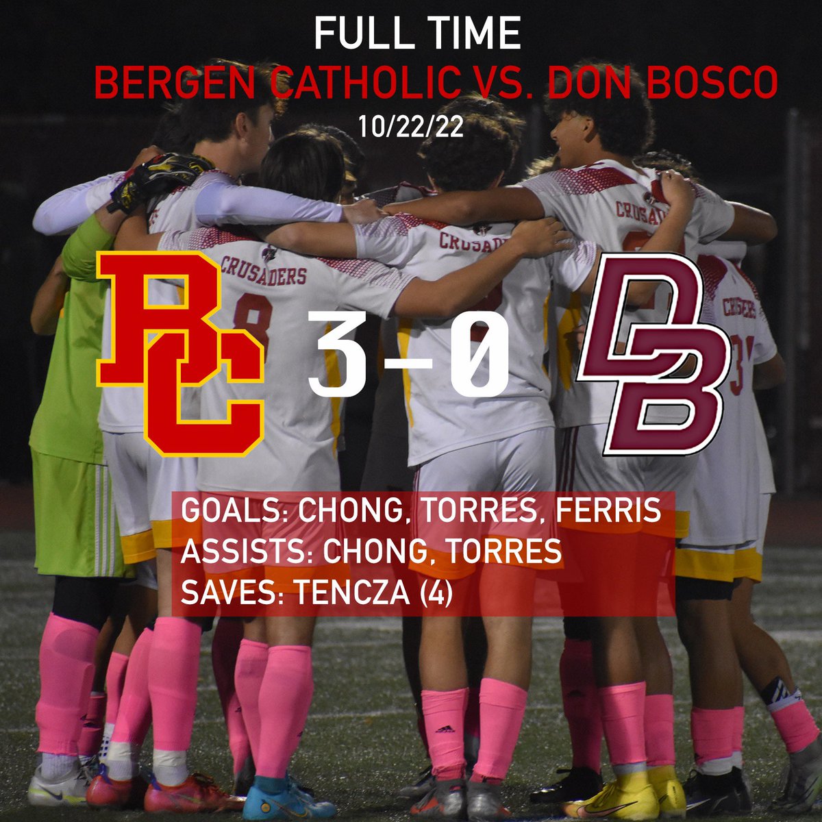 A great win for the Crusaders as they clinch the Big North United League title! <a href="/BigNorthConBNC/">@BigNorthConference</a> <a href="/BCpresident0718/">Brian Mahoney</a>