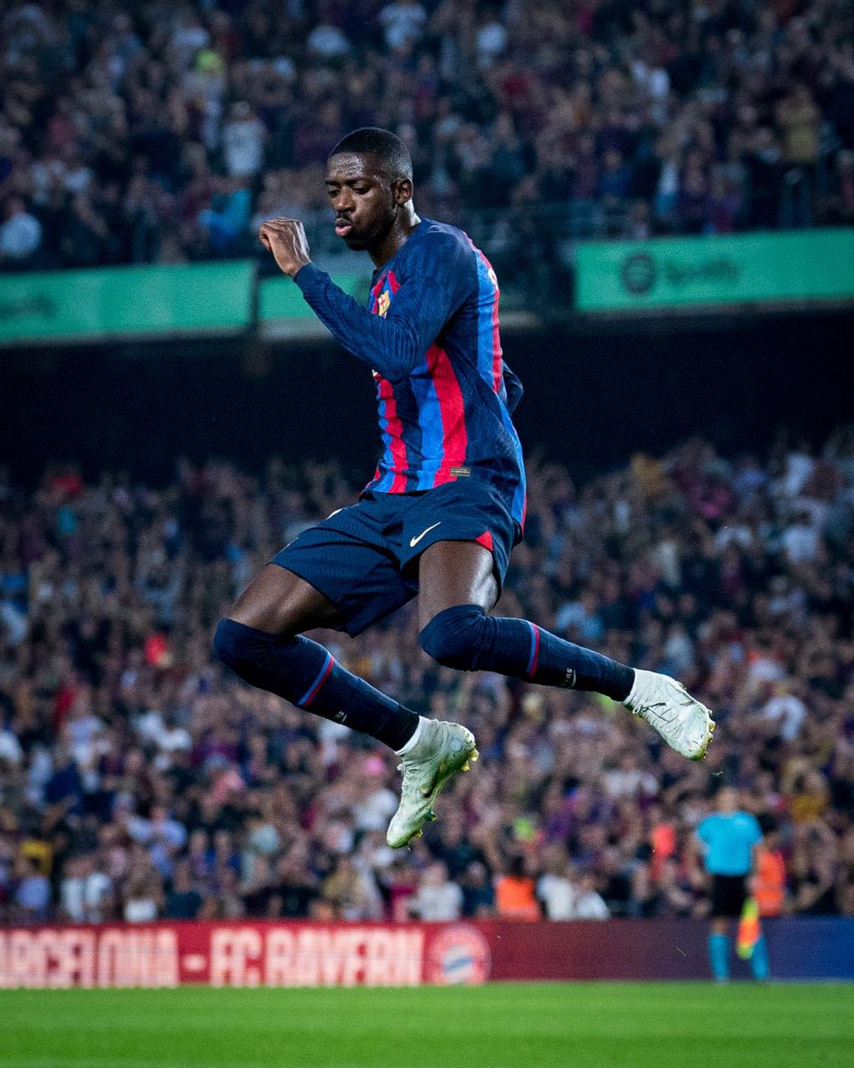 Barça’dan Camp Nou’da farklı bir galibiyet daha. 🔵🔴Barcelona 4-0 A. Bilbao🔴⚪️ Ousmane Dembele ⚽️🅰️🅰️🅰️ #BarcaAthletic #LaLiga