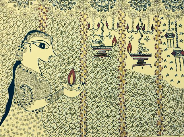 MrinalPande1's tweet photo. #दीपावली
एक दिया उस घर में
जहाँ नई फसलों की गंध छटपटाती है
एक दिया जंगले पर
एक दिया वहाँ जहाँ पियरी दुहती है,
एक दिया जहाँ अपना प्यारा झबरा
दिन-दिन भर सोता है,
एक दिया उस चौराहे पर
एक दिया इस चौखट,
एक दिया उस ताखे
एक दिया उस बरगद के तले जलाना,
जाना, फिर जाना।🪔
-केदारनाथ सिंह https://t.co/i001aaUx7v