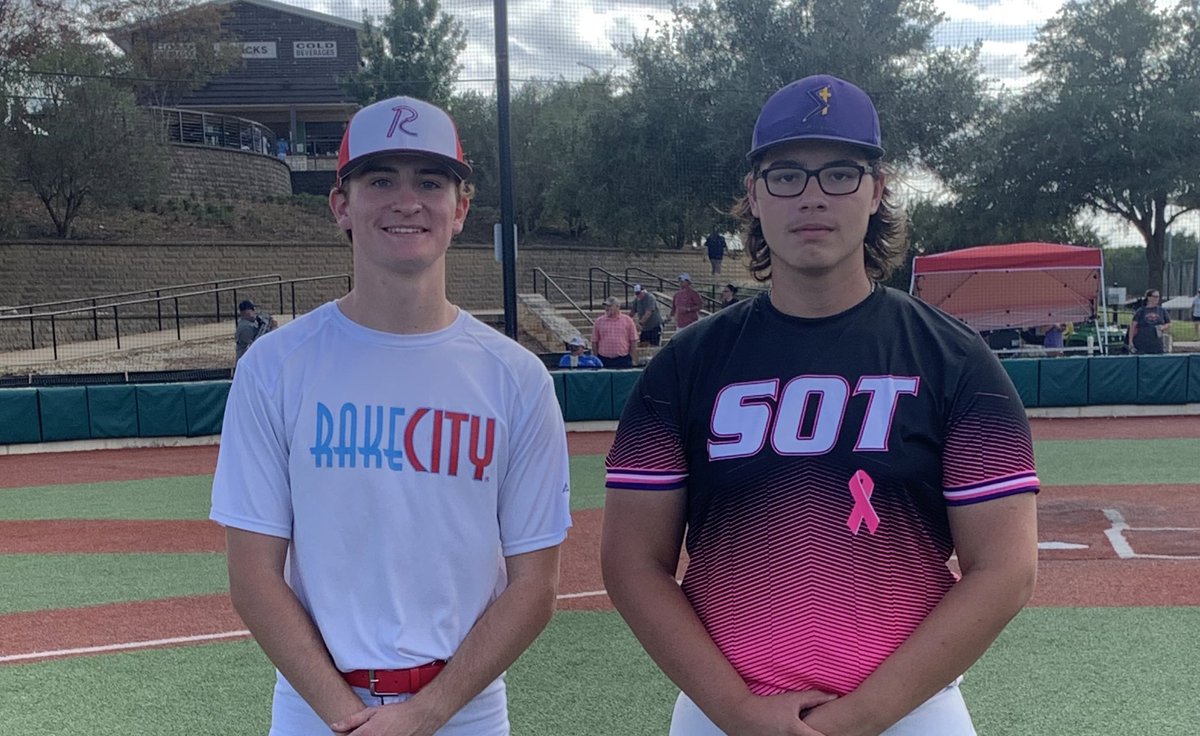 RB_Tournaments's tweet photo. https://t.co/EH8RuOBCic
8+ College Coaches Showcase Tournament

@RakeCityCypress 
🆚
@SOTbaseball 

PoG: Hunter Keith 2-3, 2B
Braeden Jenkins 3 IP, 6K

3️⃣1️⃣ straight college coach showcase tournaments with MORE colleges attending than promoted.
#RBTournaments https://t.co/7A2ogP2SXS