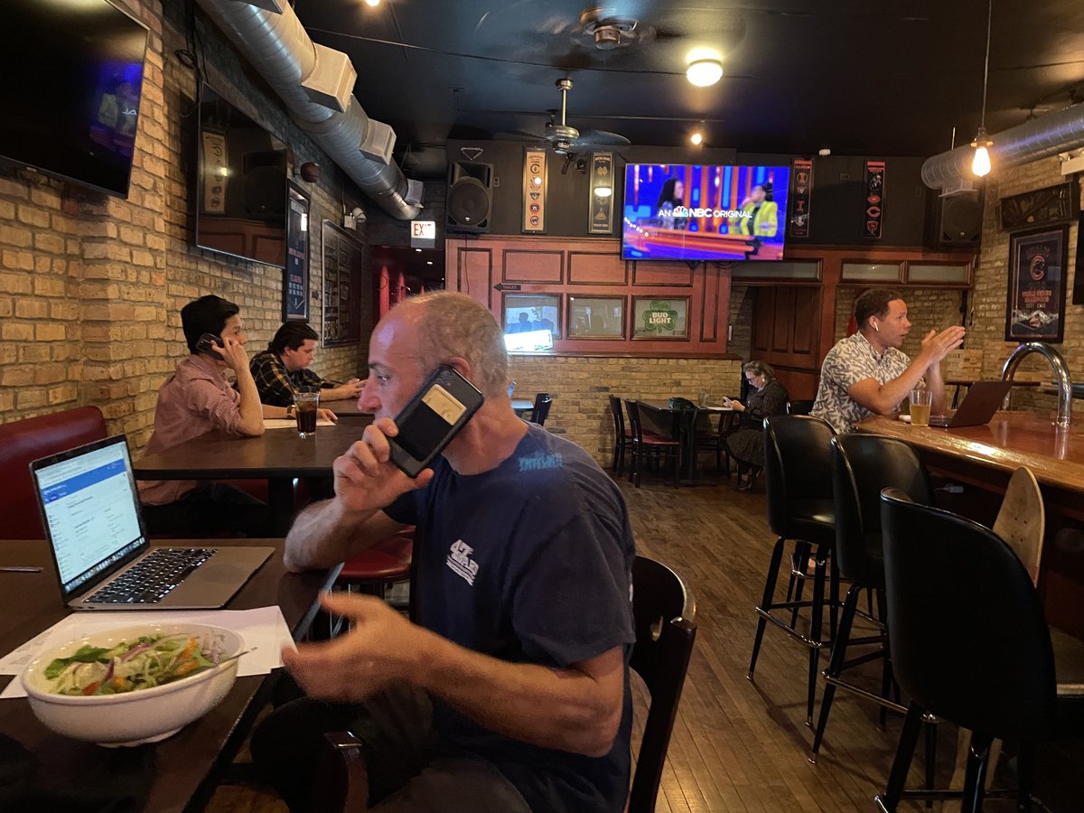 Phonebanking with ⁦<a href="/Fightin47th/">47thWardDemocrats</a>⁩ with my elected officials!! #ElectionsMatter