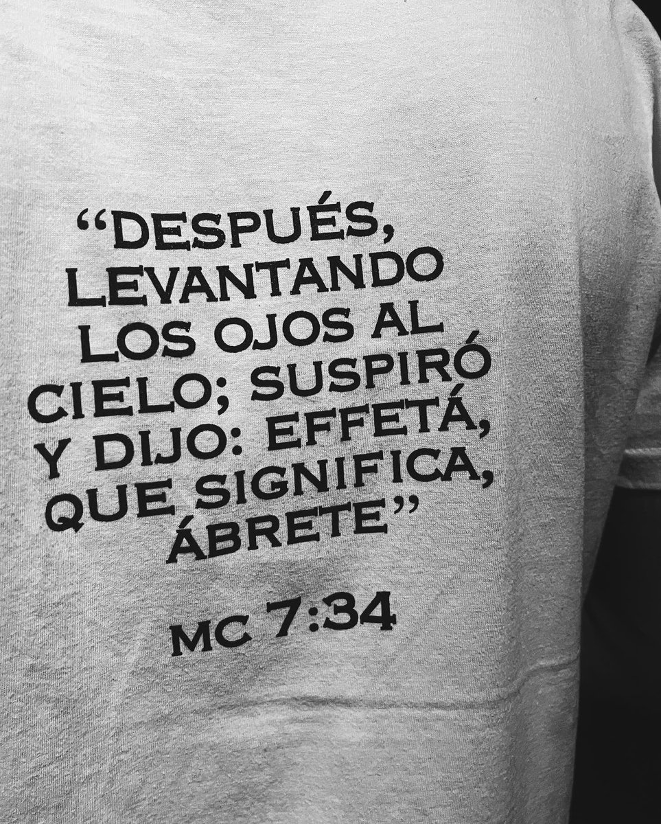 Para finalizar la semana…HASTA LA LOCURA!!!! #Effetá
Gracias ❤️