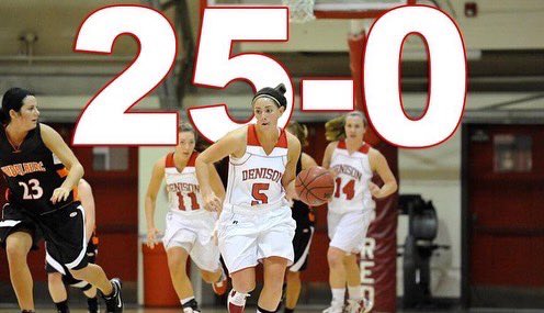 Denison Women's Basketball tweet media