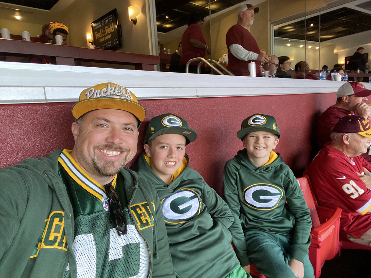 GWjaredwj's tweet photo. I had a great time taking my boys to their first NFL game today. The game didn’t turn out in our favor, but it was still a special time. https://t.co/jc8hj8C4P2