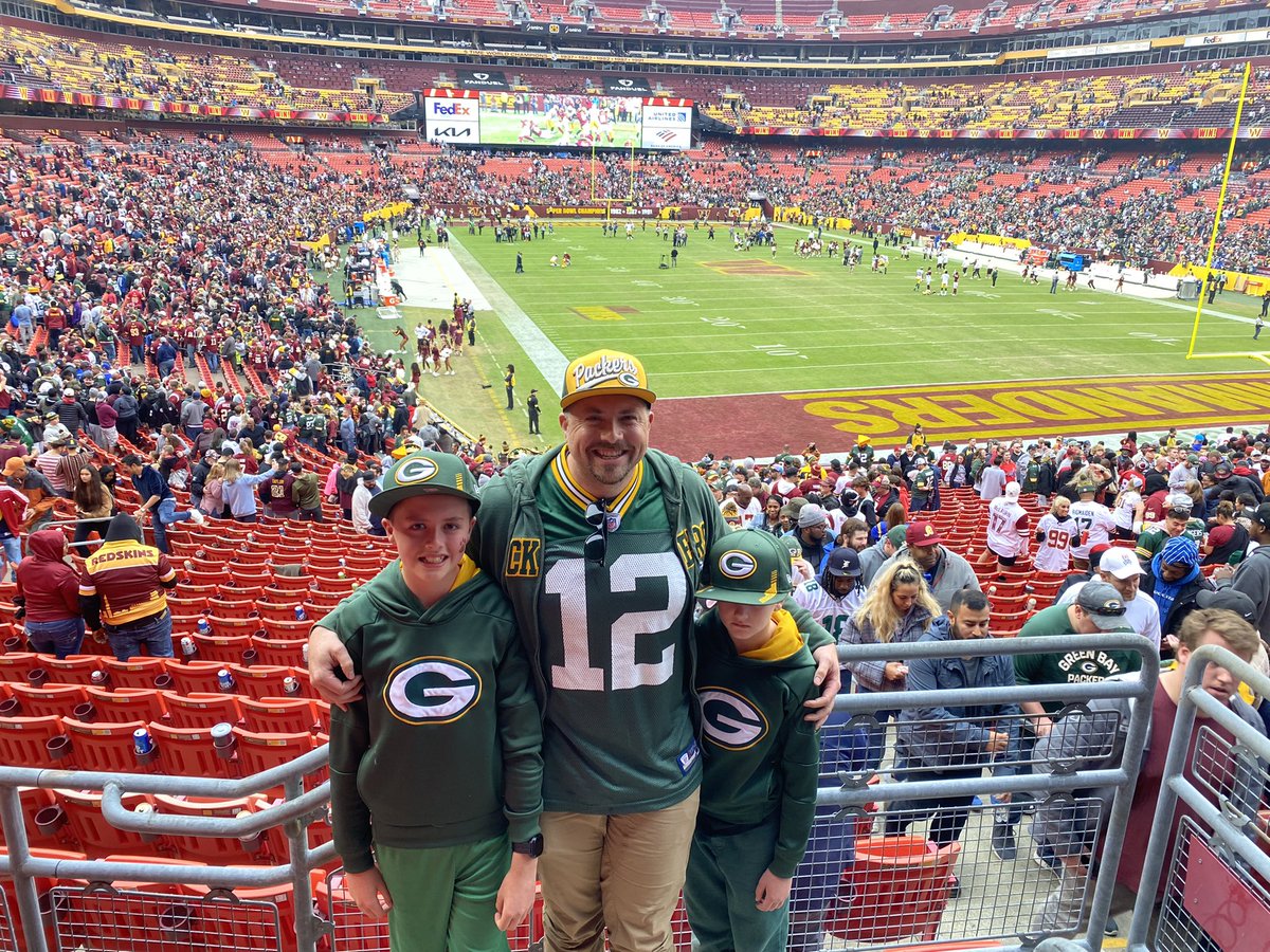 GWjaredwj's tweet photo. I had a great time taking my boys to their first NFL game today. The game didn’t turn out in our favor, but it was still a special time. https://t.co/jc8hj8C4P2