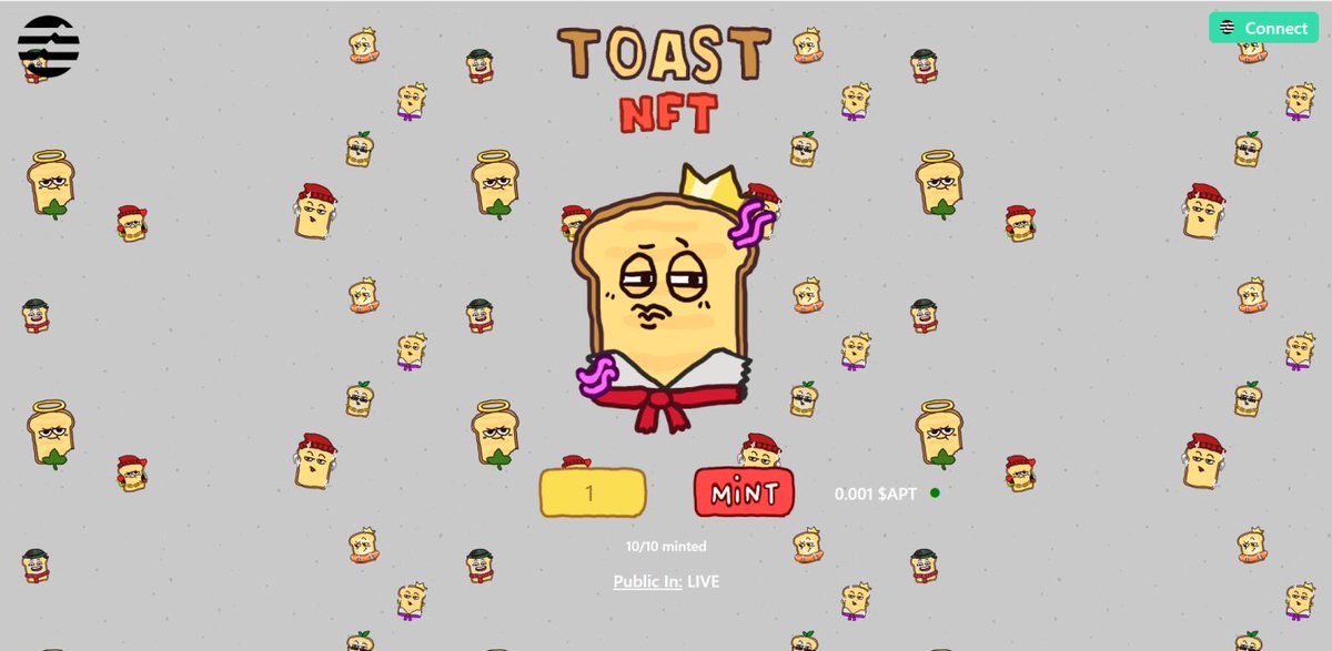 Toasts of Aptos NFT | FREE MINT tweet media