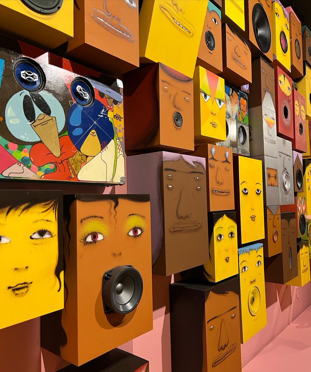 SpainSquadSW's tweet photo. 📸 | Buiar vía feed de Instagram en la exposición de "osgemeos" en El Centro Cultural de Río de Janeiro CCBB Río de Janeiro https://t.co/AjVZiwOFD4