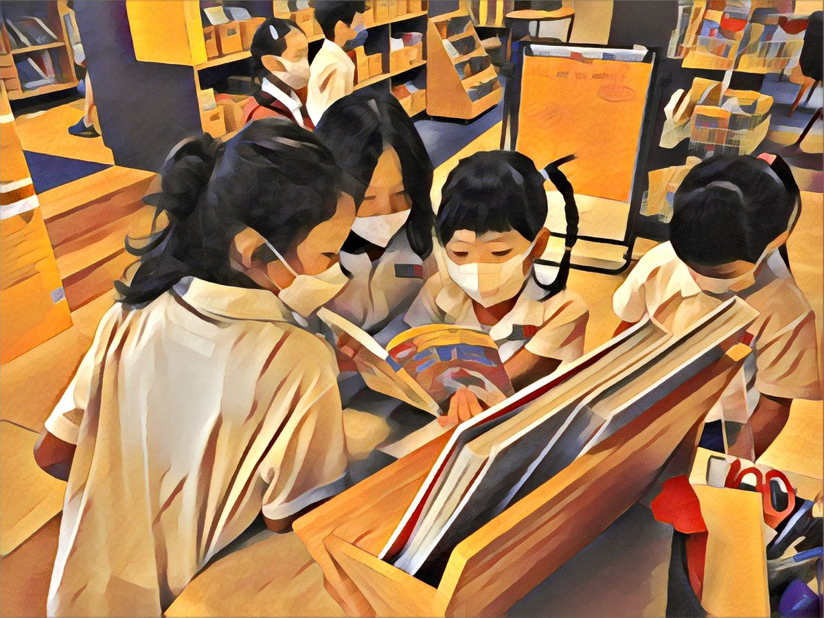 tgaletti's tweet photo. Reflections on who we are as readers @HongKongAcademy and why they matter in nurturing a love for lifelong reading #reading #readeridentity https://t.co/5L1DYWQHrp https://t.co/lpcxAhIzTS