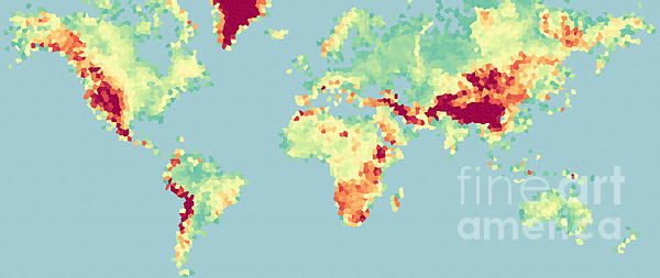 New artwork for sale! - "World map with all continents, outlined in low detail for educat" - fineartamerica.com/featured/world… <a href="/fineartamerica/">Fine Art America</a>