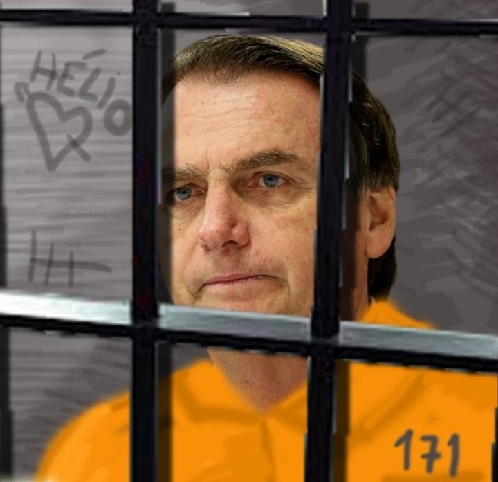 - Hoje foi enjaulado o Roberto Jefferson 

- Amanhã serei eu! 

- É isso que vocês querem?

- 🍊🇧🇷👍