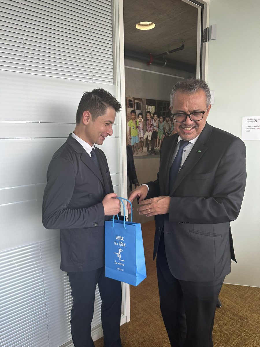 If you ask me about heroes of our time for sure @DrTedros stands in the frontline. His brave statements, his honesty, courage & believe for a better world. He is among few leaders at most bureaucratic system can be reachable 24/7. Thank you for everything you do for us all