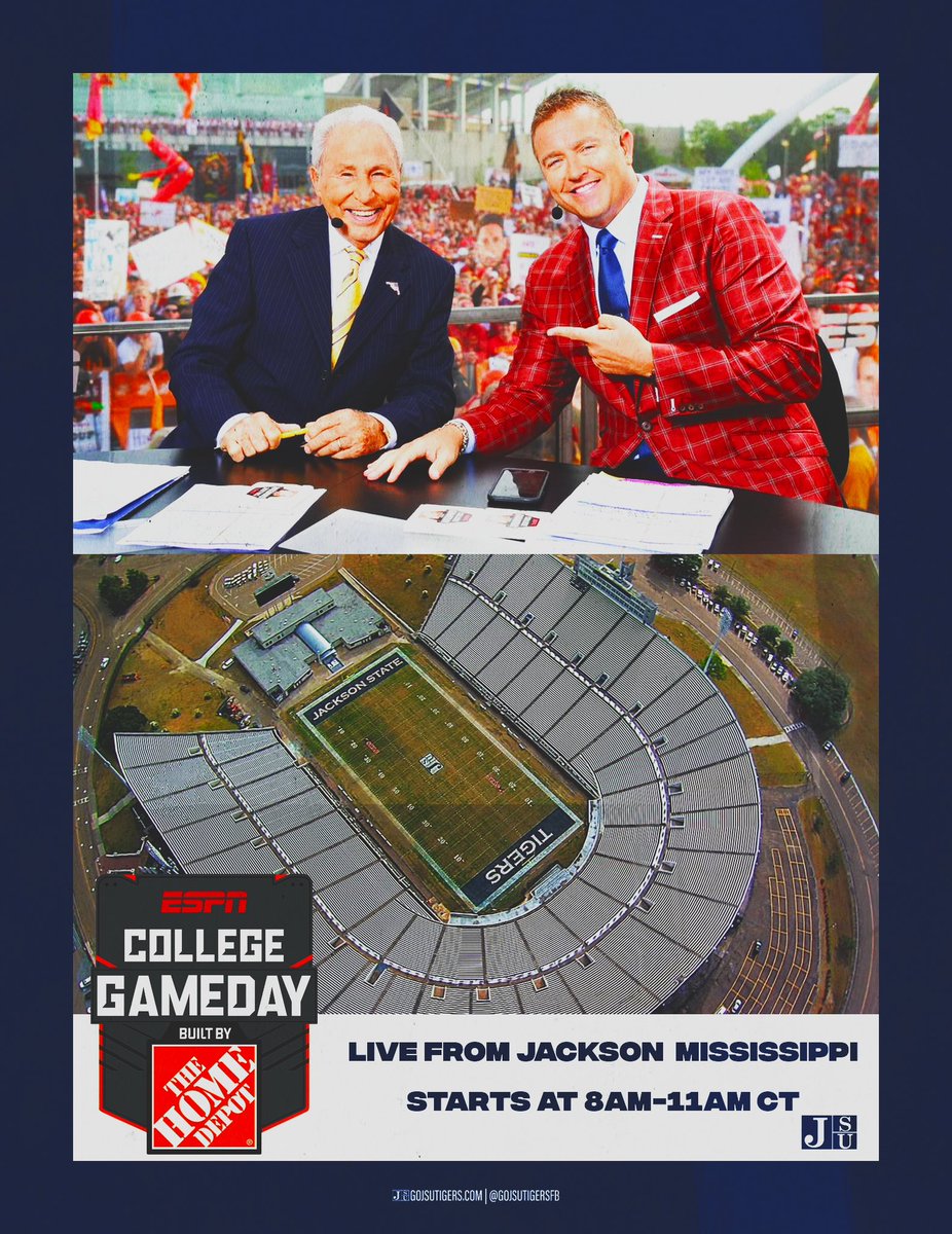 HISTORY IS BEING MADE❗️🐅 

#IBELIEVE #JSU