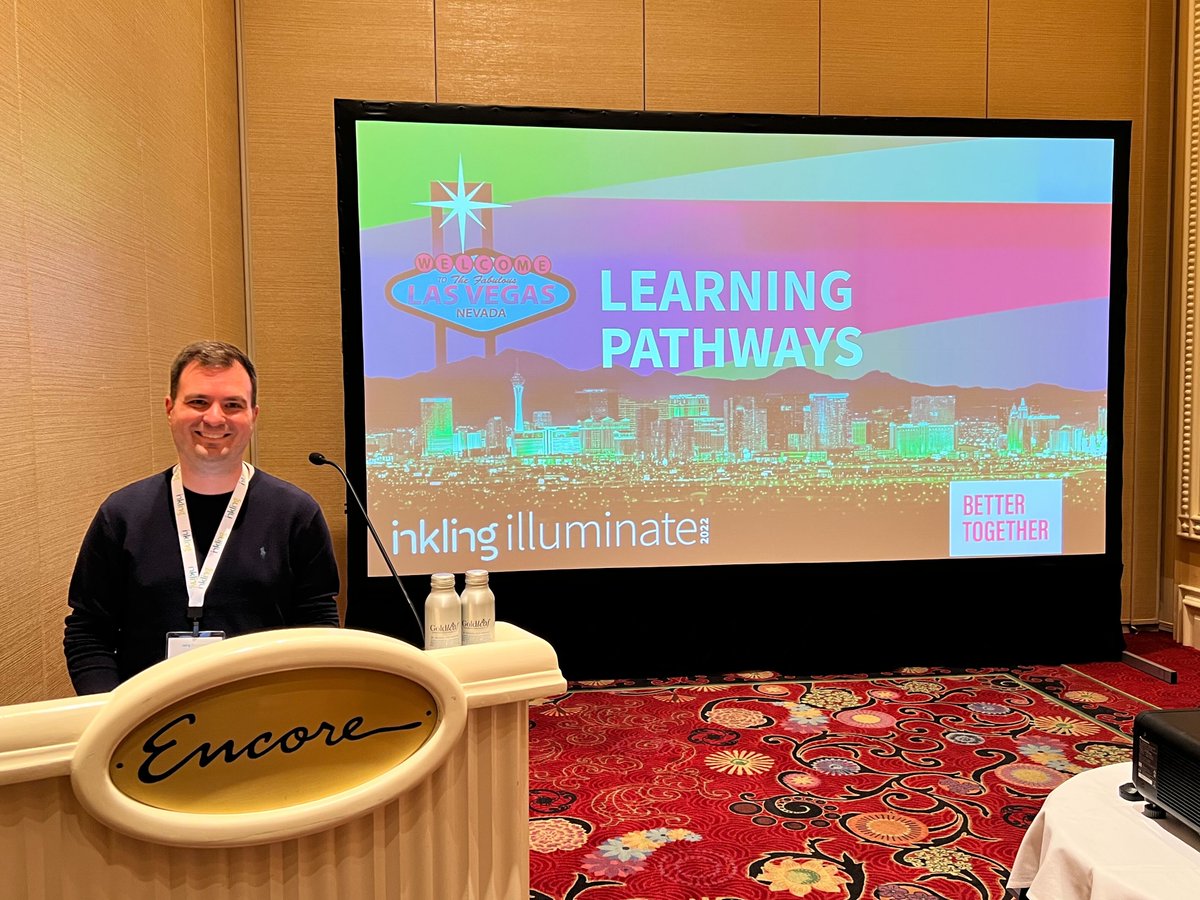 inkling's tweet photo. Excited for this #Illuminate2022 session from Inkling Product Manager Josh Maccombs on how to automatically deliver personalizing training to various roles with audiences and dynamic team rules, and much more!
#InklingIlluminate #InklingIlluminate2022 #LearningatWorkspeed https://t.co/Ffdh0yifUr