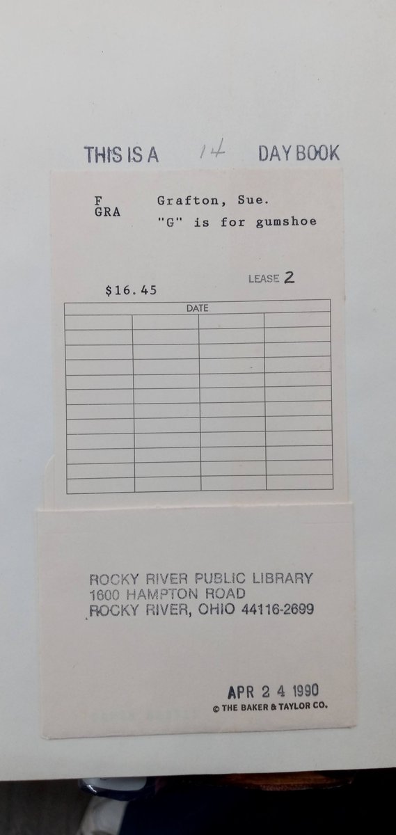 ryanblanck4's tweet image. At yesterday's library book sale at Babcock Library in Ashford, CT, I saw these ex-library books with original library pockets on there from personal donations at the library. #exlibrarybooks #formerlibrarybooks #librarypockets #librarycardpockets #libraryepherema #ashfordct