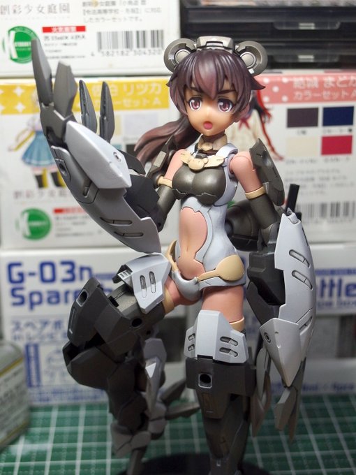 #ルルチェ生誕祭
#30MS 
ボディだけとかヘアパーツだけとかそういう悲しい空振りばかりの中、初めて店頭で買えた本体がルルチェでした。
3人の中で一番セットとしてのまとまりがあって可愛いと思います。
水着が出てからの人気ブーストは凄かった・・・ 