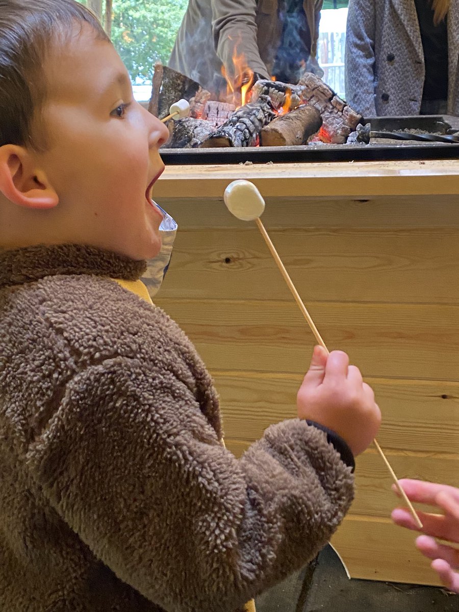 The kids loved it 😍but who wouldn't love a toasted marshmallow!