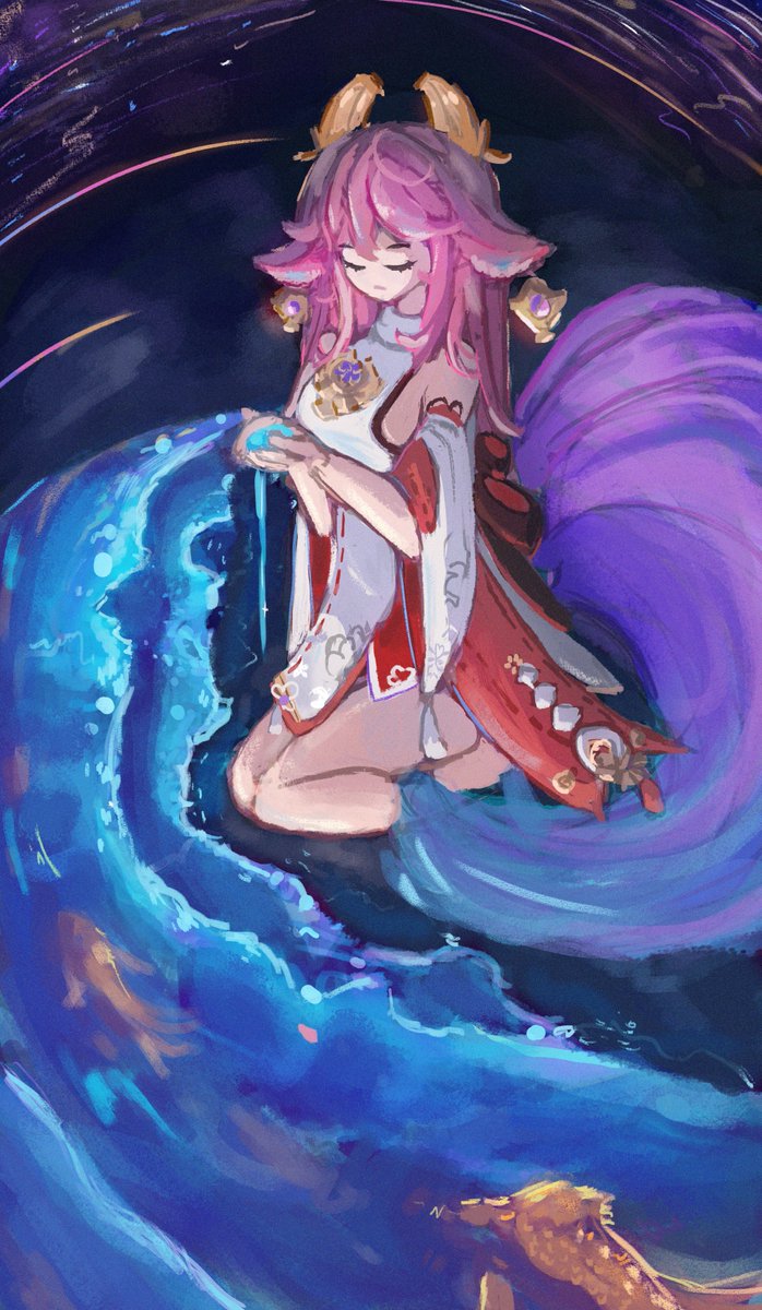 🌸🌊 #Genshinlmpact #原神