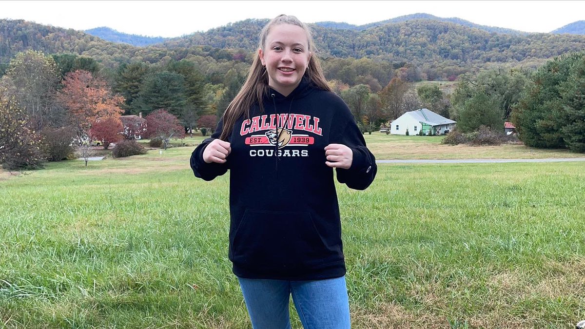 K_OConnor2023's tweet photo. I’m super excited to announce that I will be continuing by academic and softball career at Caldwell University! Thank you to my coaches, family, and teammates for helping me reach this point! Go Cougs! @Legends_Premier @freitager @Mustangs_sball @CaldwellCougars https://t.co/nZmFUa1141