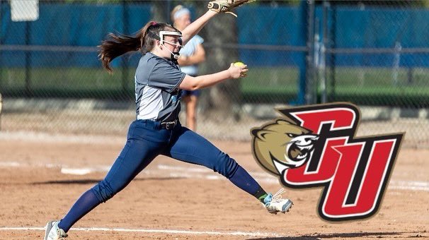 K_OConnor2023's tweet photo. I’m super excited to announce that I will be continuing by academic and softball career at Caldwell University! Thank you to my coaches, family, and teammates for helping me reach this point! Go Cougs! @Legends_Premier @freitager @Mustangs_sball @CaldwellCougars https://t.co/nZmFUa1141