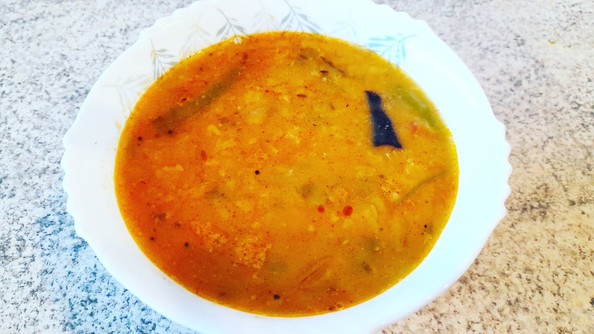 Moong dal Sambar..😋
Recipe:   youtu.be/dKwpWXwNg8M

#Food #foodphotography #RecipeOfTheDay