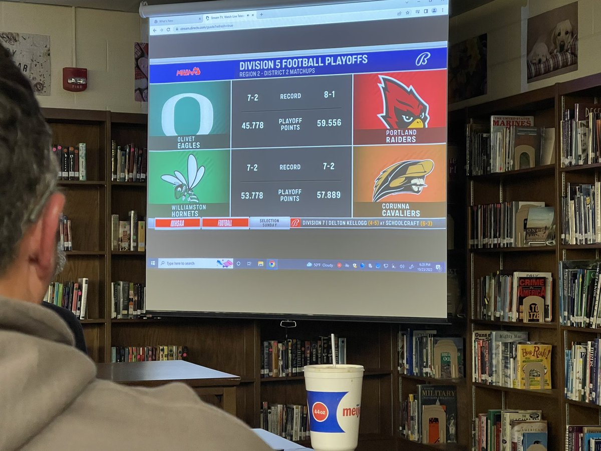 It’s official, hosting Williamston for the Pre-District at The Nick on Friday night at 7pm! Tickets will be only through Go Fan app! Williamston is now on the ⏰! #weareONE