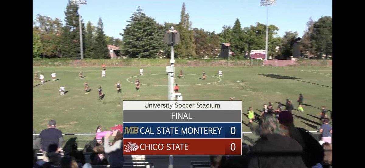 coachgpool's tweet image. Final: 0-0 for @CSUMBWSoccer 

Otters pick up their second tie on this road trip but only have 12 points in the table. Need to get these last three points on Thursday (and a lot of help) to make the post-season.

#MakeWavesMB #MBTID
