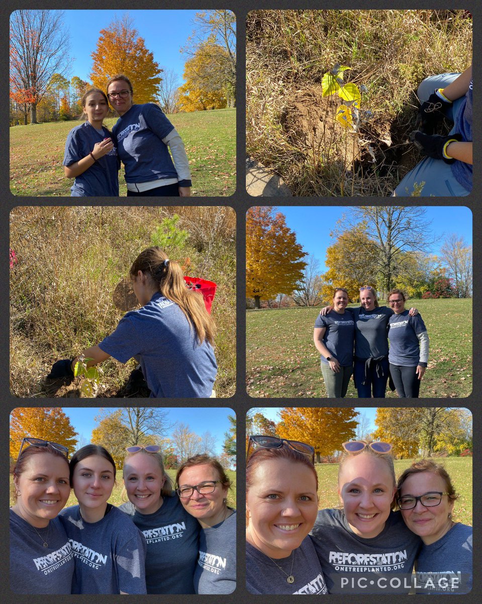 What an incredible day! My first tree planting event with #balfenation We are the north chapter! We had glorious afternoon weather to plant paper birch and sugar maple trees in Toronto! TY <a href="/lisamwake/">Lisa Wakes 🇨🇦🌳🌳</a> <a href="/StacyH90/">Stacy</a> for the invite…and of course <a href="/onetreeplanted/">One Tree Planted</a> for the great event! 🌳