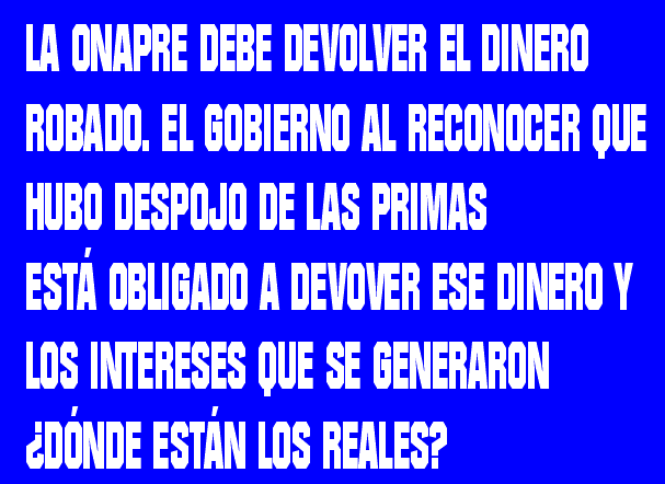 TODOS LOS DOCENTES TENEMOS LA MISIÓN DE RETORMAR LAS CALLES PARA EXIGIRLE A NICOLAS MADURO Y A YELITZA SANTAELLA QUE NOS DEVUELVAN EL DINERO QUE LA ONAPRE NOS RECORTÓ NOS ROBÓ EN TODO ÉSTE TIEMPO