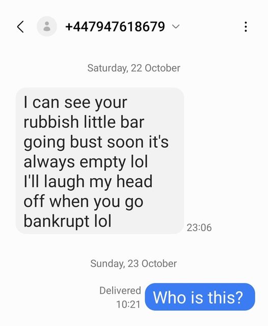 Anyone know who this is? The number is 07947618679 is anyone wants to check #middlesbrough #teesside #boro #darlington #stocktonontees #yarm #northeast #hartlepool  #stockton #thornaby #billingham #football #durham #utb #inglebybarwick #redcar #uk #teesvalley #smallbusiness