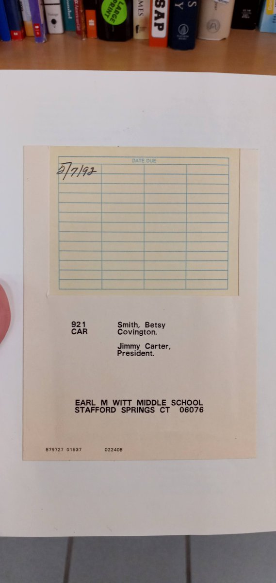 ryanblanck4's tweet image. I really loved this type of library ephemera stuff very much especially with library pockets from ex-library books. These are recently added ex-library books from various places. #librarypockets #librarycardpockets #exlibrarybooks #libraryephemera #formerlibrarybooks