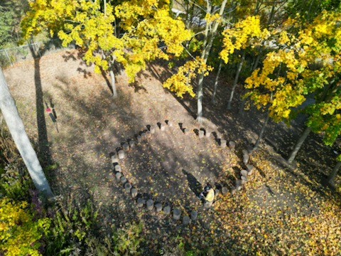 One of Mr. Woodfield's families came for a visit to our school grounds today, and took some drone photos from our Forest School. Check out how stunning these are! Thank you so much Cardinal family!