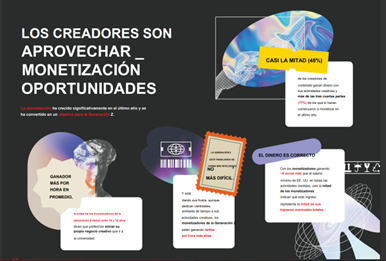 kandradef's tweet photo. El estudio 📊de Adobe “Future of Creativity” revela interesantes estadísticas sobre los creadores de contenido. Cerca la mitad han empezado a 💵monetizar gracias a sus actividades creativas  y tienen grandes expectativas sobre sus ingresos en los próximos dos años. #UTNDigital https://t.co/YbNaaPi4aL