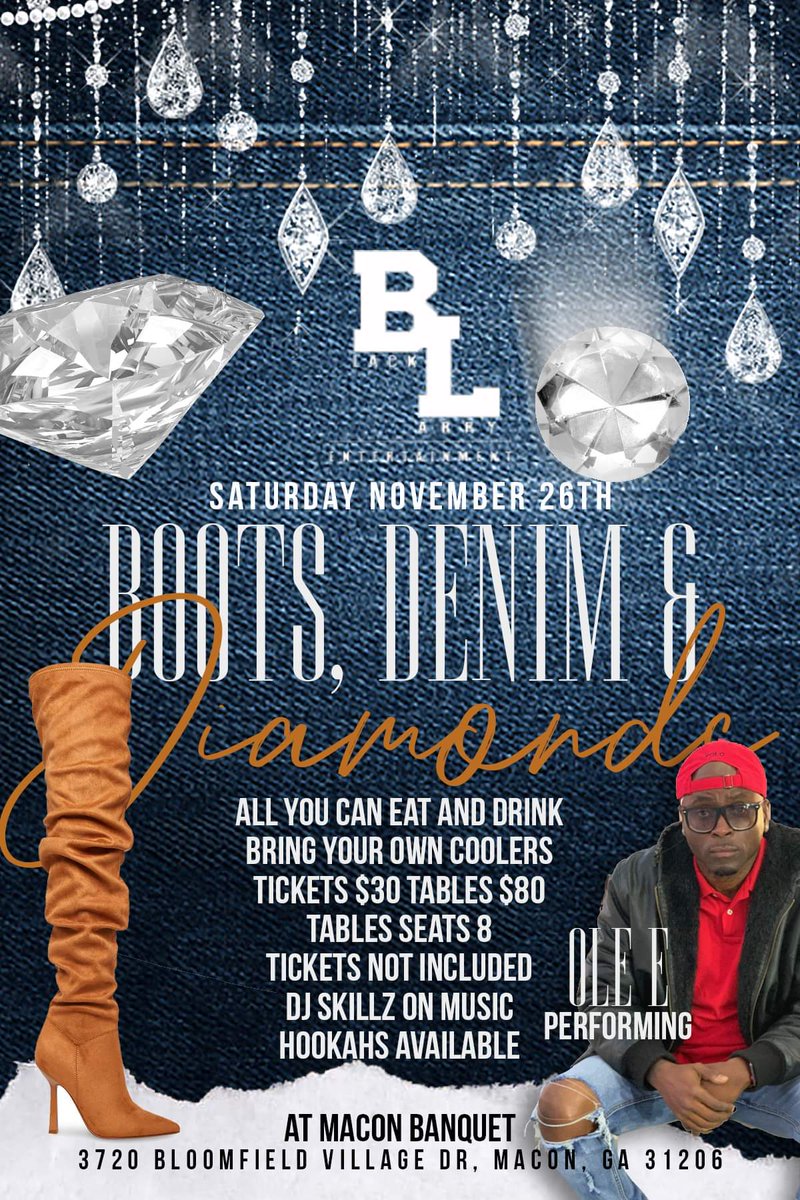 Blacklarryent's tweet photo. HEY FAMILY, BOOTS,DENIM AND DIAMONDS... ION CARE HOW YOU DO IT. JUST COME OUT AND GET #SKINNT #GREATNIGHT WATCH! AGAIN, WEAR WHAT YOU WANT! https://t.co/WAxrehDDYj