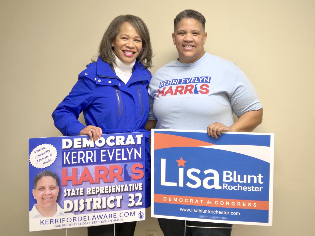 No better way to finish off the day in Dover than by supporting Kerri Evelyn Harris in the 32nd Representative District. She will make a great state representative!