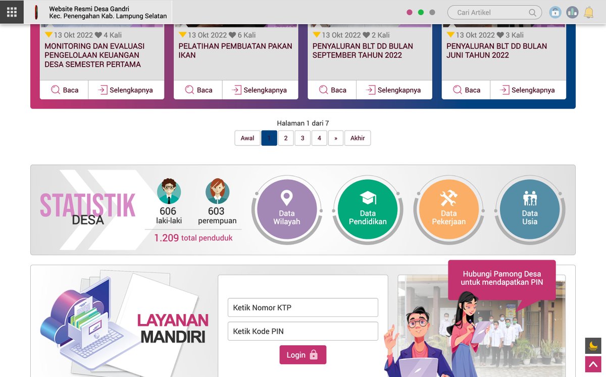 Apa ada #sisteminformasidesa lengkap yg bebas diambil kapan saja, tanpa daftar, tanpa bayar? Ada. Satu2nya #OpenSID. Dikembangkan komunitas desa.

opensid.my.id

#desadigital #pendampingdesa <a href="/MulaiDariDesa/">Desa Membangun Indonesia</a> @kemendespdtt <a href="/bina_pemdes/">binapemdes_kemendagri</a> <a href="/gedhenusantara/">Gedhe Nusantara</a>