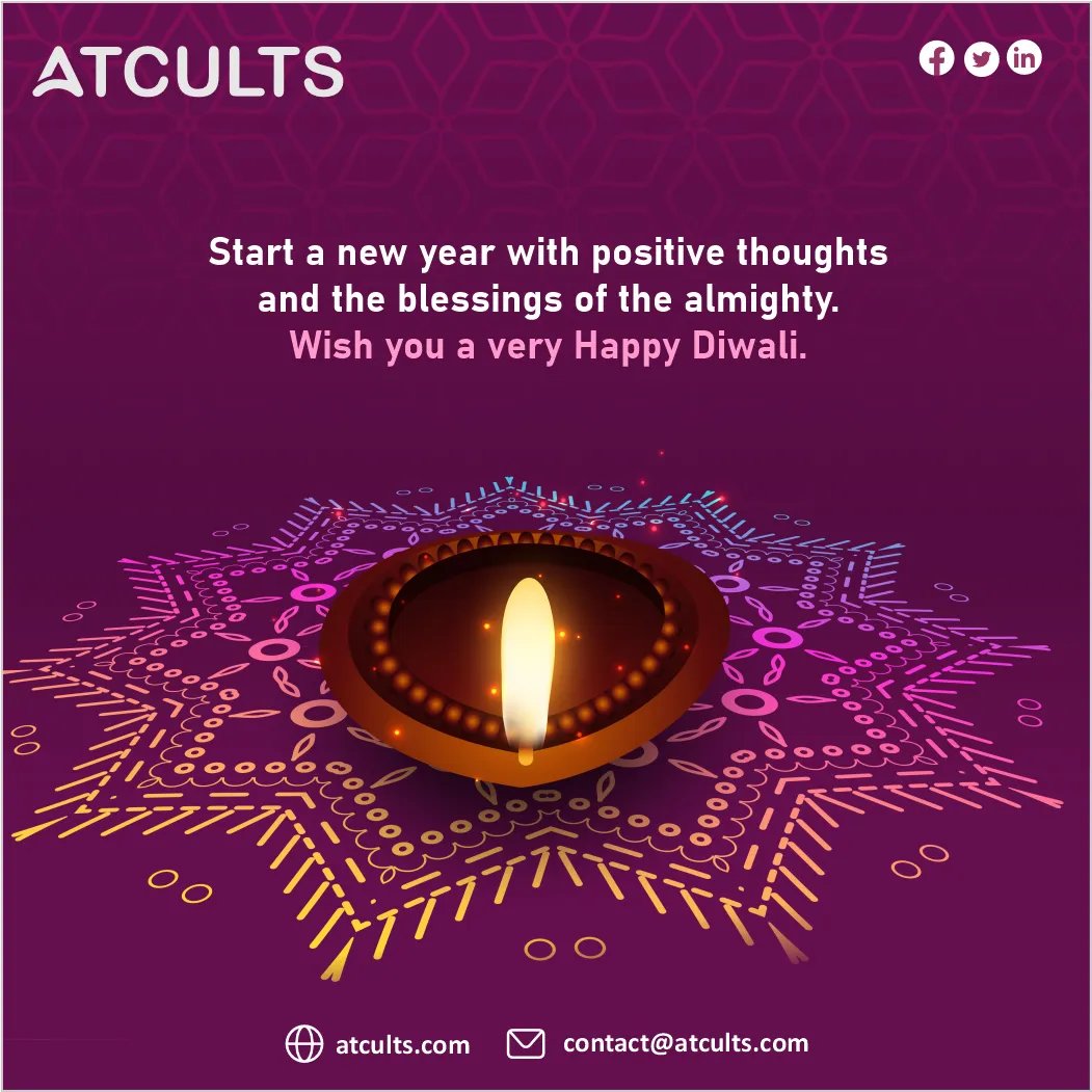 atcults's tweet photo. Wish you a very Happy Diwali. 
#happydiwali #happydiwali🎉 #Diwali #Diwali2022 #diwali https://t.co/0PSHaU6YYW