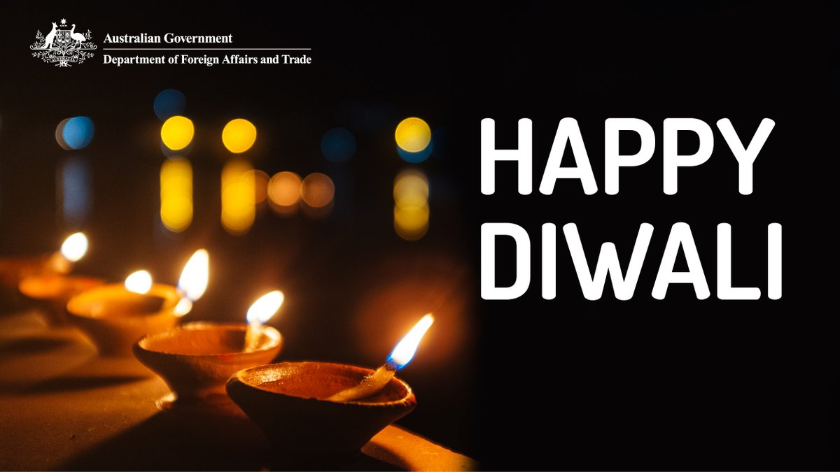 Happy #Diwali to all those celebrating here in Australia and around the world. 
 
Sending all who celebrate this Festival of Lights peace, happiness and well wishes for the year ahead.