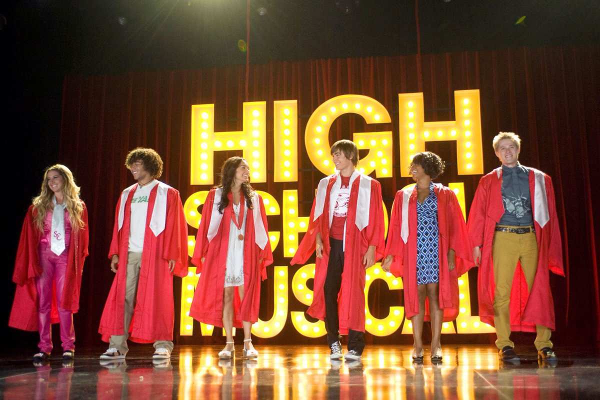 PopBase's tweet photo. ‘High School Musical 3: Senior Year’ was released 14 years ago today. https://t.co/XQpwsCOqZ5