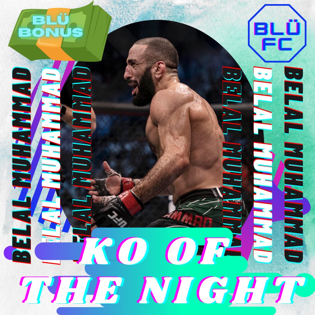 BLBEARD2's tweet photo. No this isn’t a typo, @bullyb170 locked up a KO bonus last night folks 🤷🏻‍♂️ maybe a tad early on the stoppage, but it wasn’t gonna be getting much better and this guy dominated an undefeated contender 👀 title soon? 🏆👊🏼🕶 #UFC280 #BLUBonus #UFC #MMA #MMATwitter https://t.co/VHOzwUrLwD
